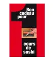 Bon cadeau solo pour un cours